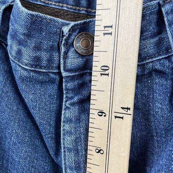 Wrangler Thermal Carpenter Jeans Mens 32x32 9FLWST Denim Workwear - Picture 8 of 9